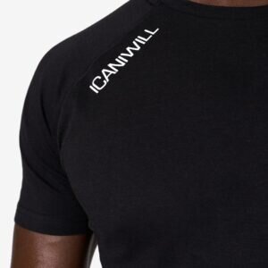 ICIW sportshirt heren zwart - Afbeelding 3