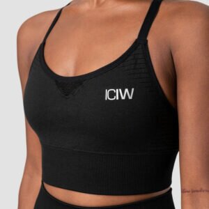 ICIW Seamless sport beha zwart - Afbeelding 3