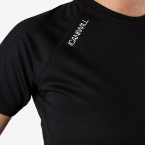 ICIW mesh sportshirt zwart dames - Afbeelding 5