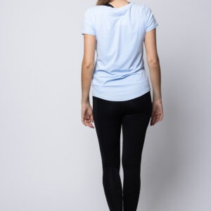 Laluux lichtblauw loose fit sportshirt - Afbeelding 3