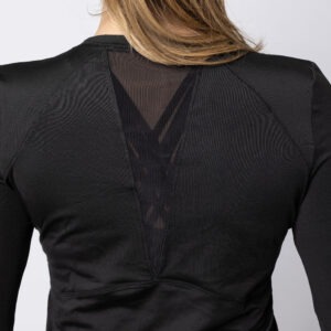 Laluux long sleeve sportshirt met mesh details - Afbeelding 3