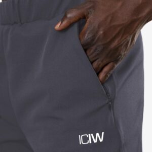 ICIW lichtgrijze lichtgewicht trainingsbroek - Afbeelding 5