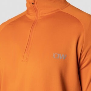 ICIW oranje lange mouwen shirt - Afbeelding 5