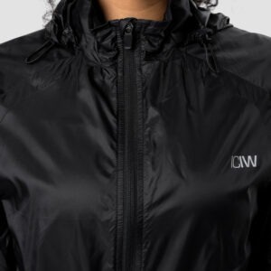 ICIW windbreaker dames zwart - Afbeelding 9